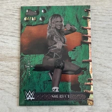 2025 Topps Chrome WWE Cactus Jack Sol Ruca Green Refractor /99