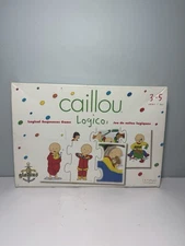 RARE HTF 2008 Caillou Logico Logical Sequences Matching Game - Complete No Rules