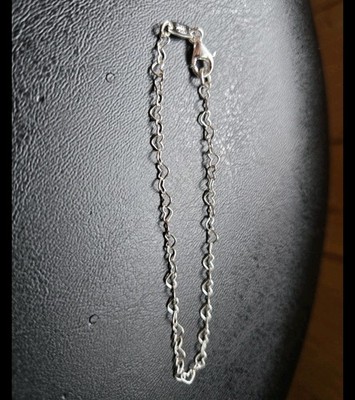 Child Or Small Wristed Individual heart bracelet 925 Sterling Silver