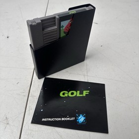 Golf (Nintendo Entertainment System, 1985) w/Manual & Sleeve Free Ship