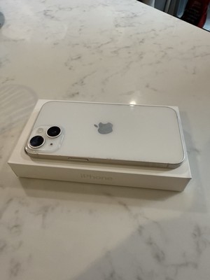 Apple iPhone 14 128GB Starlight White Guter Zustand, Originalverpackt, 85% Akkusreichweite 
