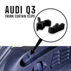 Lot of 2 locking clips for Audi Q3 trunk curtain
