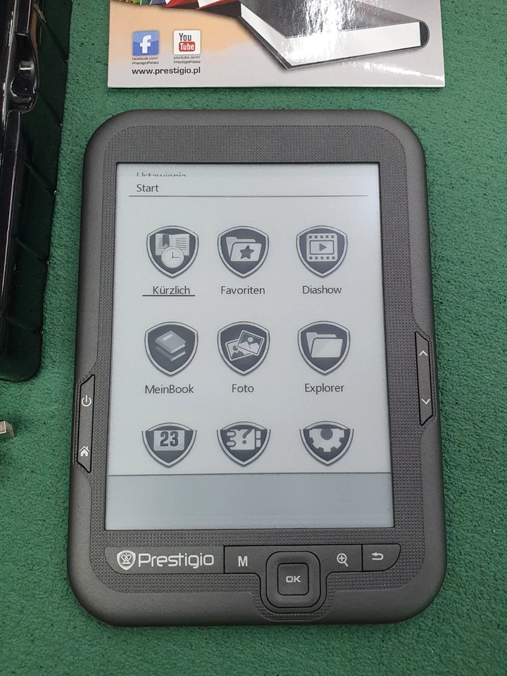 Prestigio MultiReader PER3664BC 15.2 [6"] E-lnk eBook Reader-e Book (Bitte Lesen - Bild 2 von 4