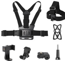 Chest  Head Strap Mount for Mobile Phones  Action Cameras iPhone, GoPro, DJI 
