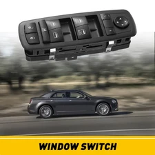 Power Master Window Control Switch Front For Dodge 2011-2017 Charger 4-Door Left