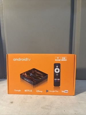 ¥2026 Android 14.0 TV Box - 4K & 8K Playback, 2GB RAM, 16GB ROM Smart Streaming