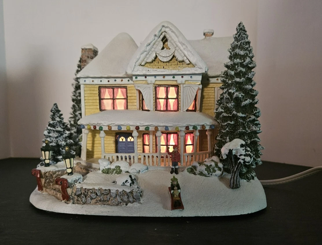 thomas kinkade victorian christmas products for sale | eBay