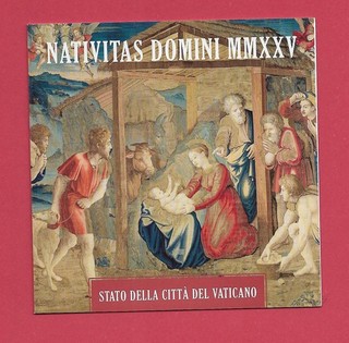 (BK34) Vatican 2025 Christmas Booklet MNH