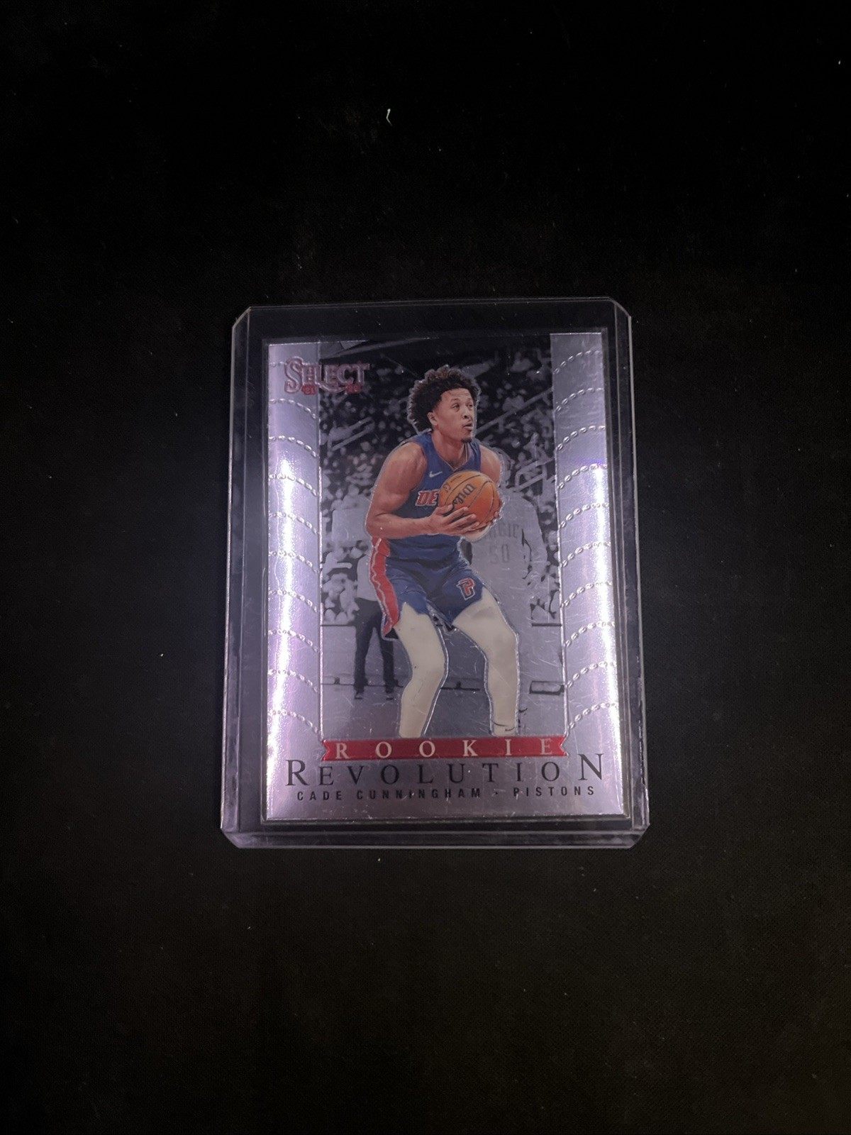 Cade Cunningham 2021-22 Select Rookie Revolution #25 Detroit Pistons RC