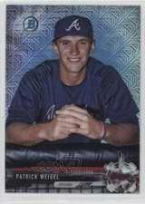 2017 Bowman Chrome Prospects Mega Box Refractor Patrick Weigel #BCP74 0g4