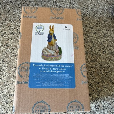 NEU Jim Shore 2021 ''Peter Rabbit with Onions'' 6010687