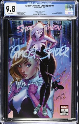 Spider-Gwen: Ghost Spider #1 J Scott Campbell Trade Variant CGC 9.8