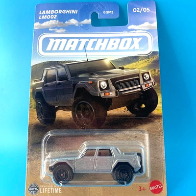 MATCHBOX 2025 EUROPEAN SERIES II LAMBORGHINI LM002 GREY 2/5 JCH27 M. LOPEZ
