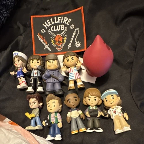Funko Mystery Minis Stranger Things Mini Vinyl Figurine Lot 9-Pack