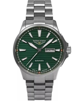 Bauhaus Aviation  Automatik Herren Uhr 2862M-4 Titan Saphirglas Automatikuhr Neu
