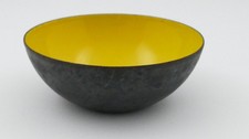 TORBEN ORSKOV Krenit Herbert Krenchel 50er/60er Schale gelb bowl dm 12 cm