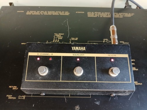 Yamaha PG1 rack mount guitar preamplifier with pedal - Picture 2 of 8