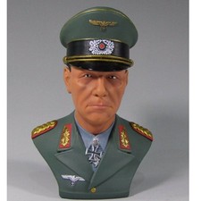 EAGLE MODELS WW2 GERMAN MS001 155MM WW2 GERMAN GENERAL ROMMEL BUST