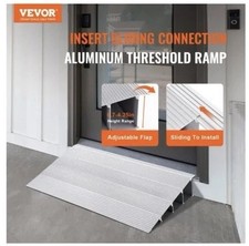 Vevor Door Threshold Ramp 4" Rise 800lbs Load Capacity Door Ramp 4" Modular