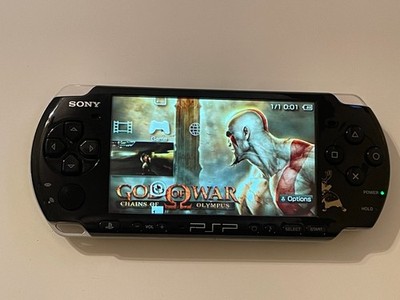 Sony PSP 3000 Slim schwarz Handheld-System One Piece Romance Dawn B-Ware