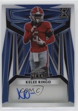 2023 Leaf Metal Blue Prismatic 4/8 Kelee Ringo #BA-KR1 Auto 4z8