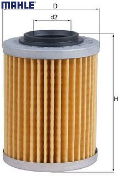 Mahle OX970 ÖLfilter MotoröLfilter FüR Aprilia FüR Laverda Motorcycles-image