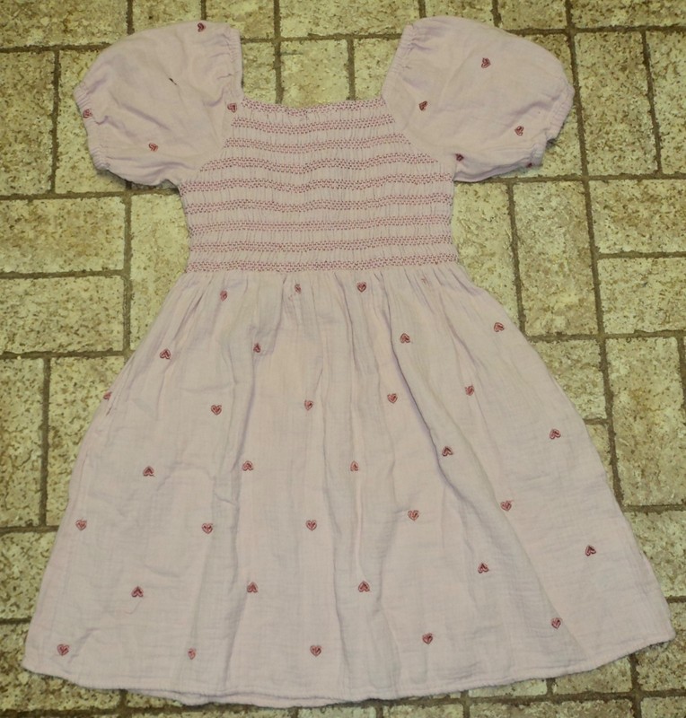 Cat & Jack Girl's Dress w/ Smocked Top. Sz. L (10/12). Pretty!