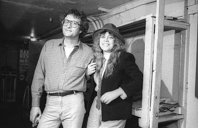 Randy Newman singer pianist Rickie Lee Jones singer 1983 Music Old Photo