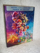 The Super Mario Bros Movie Blu-ray/DVD 2023 Chris Pratt Jack Black animated FP