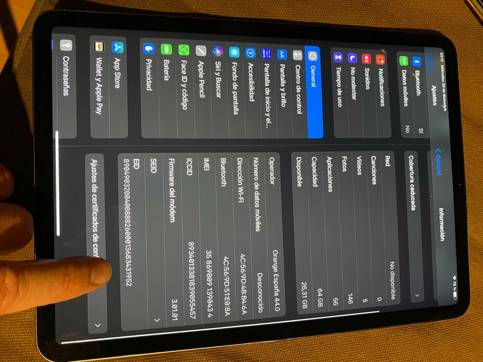 Apple iPad Pro 11 64GB Wifi+4g Space Grey (2018), usado, foto 3 de 3
