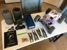 Hpi Hellfire 1/8 nitro baja truggy w/ Roma .25, Futaba remote, & other extras