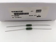 (10 pcs) 83F6R81 Ohmite, 3 Watt 6.81 Ohm 1%, Wirewound(Silicone Coated)Resistor