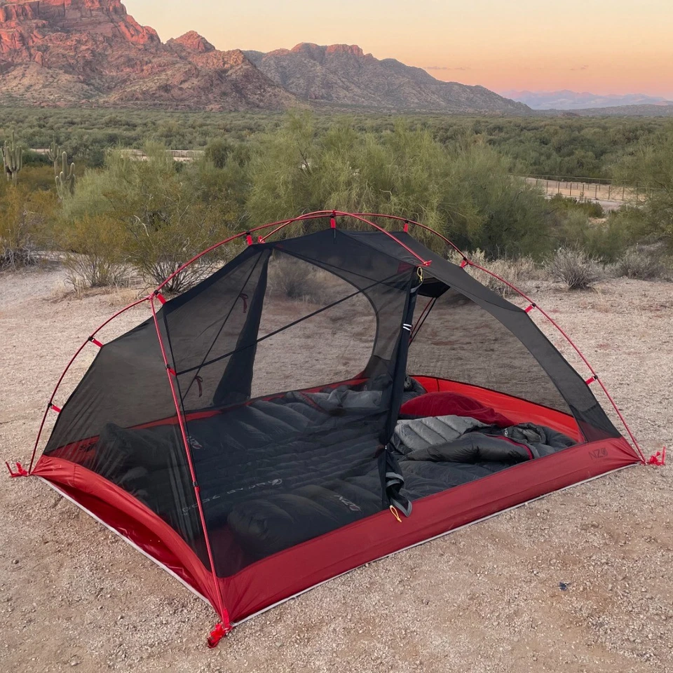 3-Person Lightweight Backpacking Tent, Freestanding, Premium Materials - Image 3 of 4