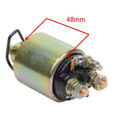 OEM Grade 48mm Starter Solenoid 01-09 12V Chevy GMC Duramax 6.6L