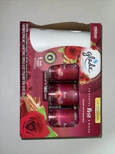 Glade Automatic Spray Unit & Refills Limited Edition Peaceful Rose and Wood New