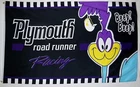 Plymouth Roadrunner Racing Premium Flag 3' x 5' Beep Beep (USA Seller)