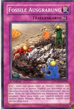 Yu-Gi-Oh-Karte - Fossile Ausgrabung
