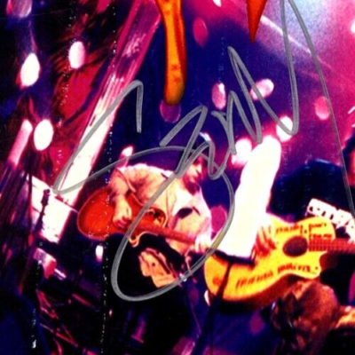 ALICE IN CHAINS Jerry Cantrell +2 Signed Promo Flat MTV Unplugged