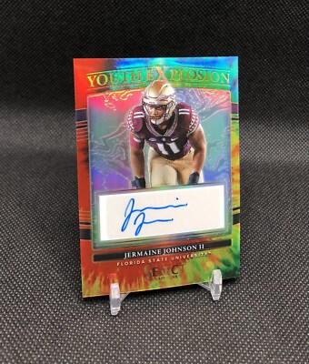 2022 Select Draft Picks Jermaine Johnson II /25  YOUTH EXPLOSION  AUTO SSP RC  