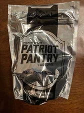 Patriot Pantry Survival Emergency Food Maple Grove Oatmeal 8 Servings