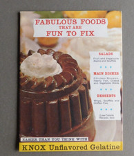 Knox Unflavored Gelatine: Fabulous Foods that are Fun to Fix - cookbook recipes