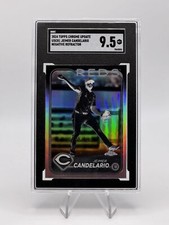 2024 Topps Chrome Update #USC81 Jeimer Candelario Negative Refractor SGC 9.5 MT+