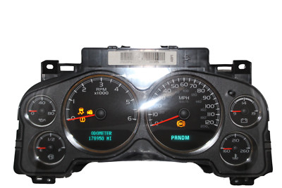 Speedometer Instrument Cluster Dash Panel 2012-2014 Sierra Denali 178,950 Miles