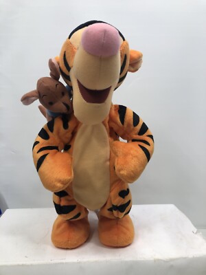 Fisher-Price 1999 Bounce N Sing Tigger & Roo too Model #24145 Tested Works