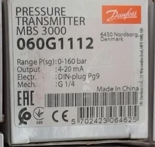 NEW Danfoss MBS3000 060G1112 pressure transmitter