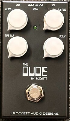 J. Rockett Audio Designs The Dude V2 Overdrive Guitar Pedal for