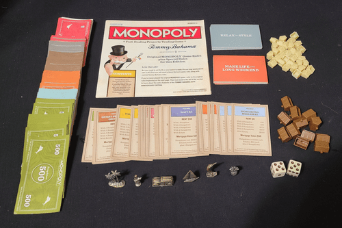 Monopoly Tommy Bahama 20th Anniversary Edition Wooden Box USAopoly Board Game - Picture 9 of 9