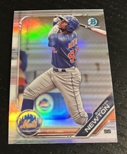 2019 Bowman Draft Shervyen Newton Chrome Prospect Refractor 