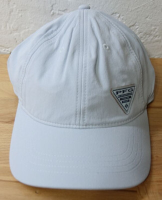 Columbia PFG Womens Ponytail Ball Cap 50 UPF Cirrus Grey Lightweight NEW