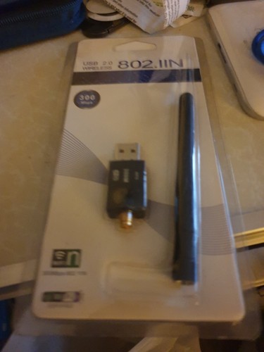 Wireless USB WiFi PC Dongle Adapter Antenna Receiver Internet Desktop Computer` - Picture 3 of 3
